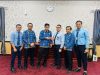 Penyerahan Perdana Kartu Kredit Bupati Parigi Moutong dari PT. Bank Sulteng