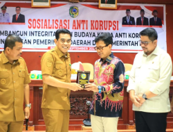 Sosialisasi Anti Korupsi, Bupati Ajak ASN Jadi Teladan Integritas